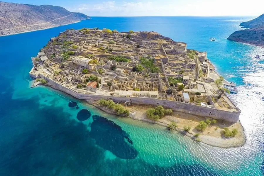 Spinalonga island